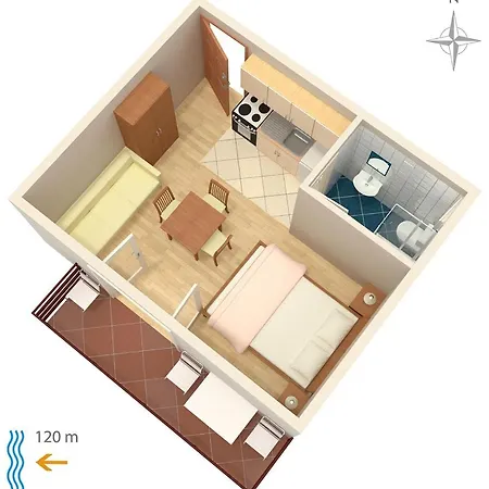Apartamento 5786b Bibinje